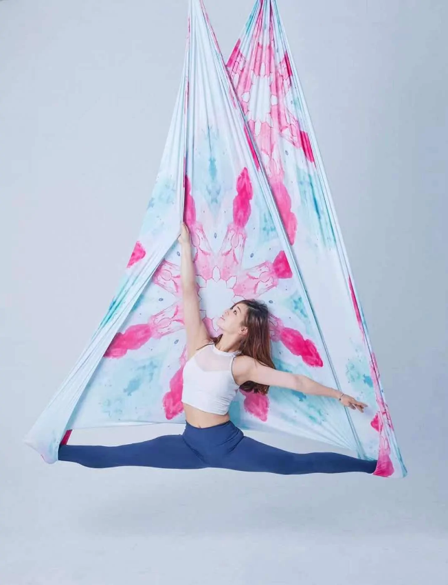 Pro Aerial Hammock Swing Chair - Swing Hammock for Relaxation - Swinging Chair for Yoga Poses