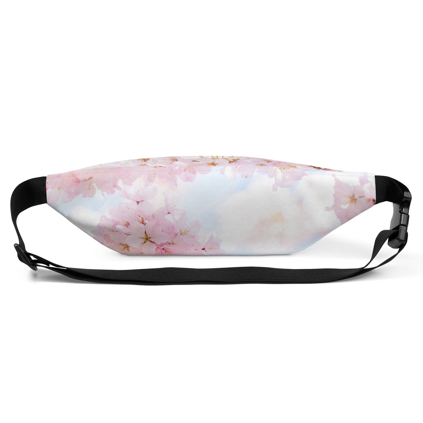 Cherry Blossom Print Fanny Pack - Flower Picture Carrier Bag