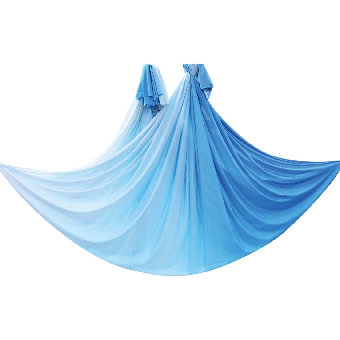 Blue Gradient Aerial Hammock by Stick by Stick Designs